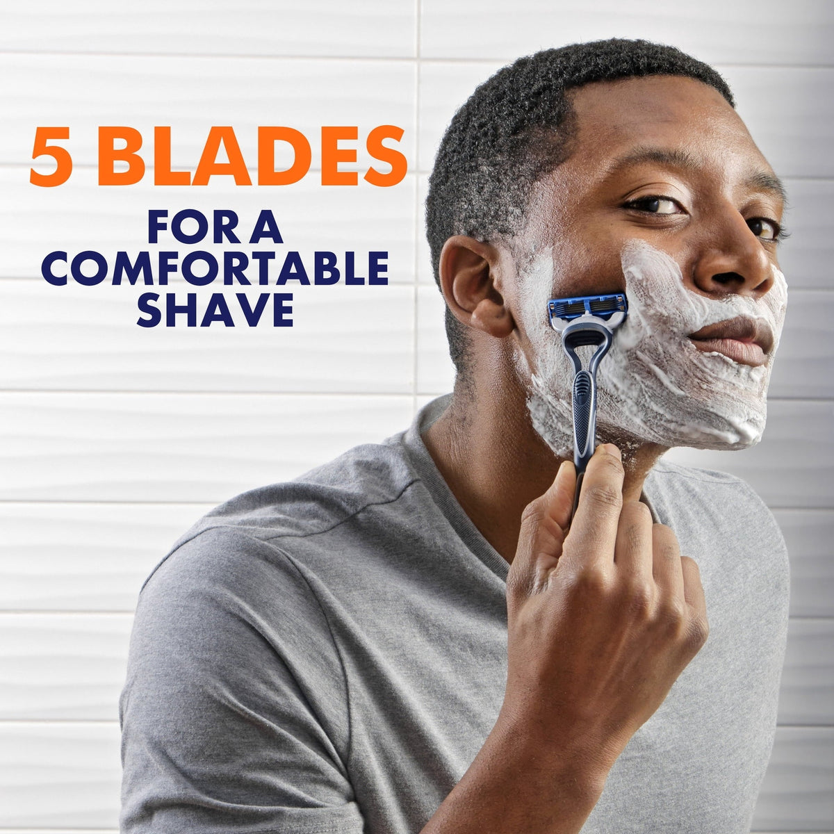 Gillette Sensor5 Men's Disposable Razors, 2 Count