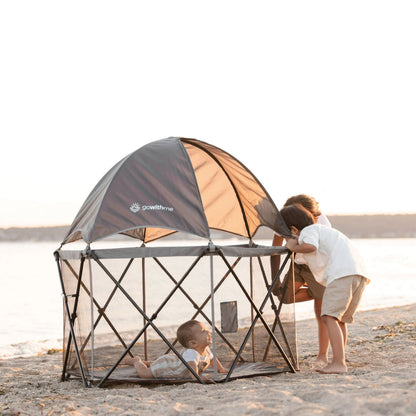 Go With Me Eclipse Portable Toddler Playard with Canopy, Indoor/Outdoor, Unisex