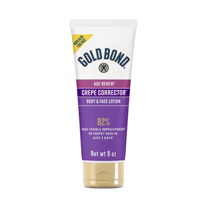 Gold Bond Age Renew Crepe Corrector Body Lotion, Replenishing &amp; Smoothing Formula, Gold Bond Crepe Corrector Body Lotion