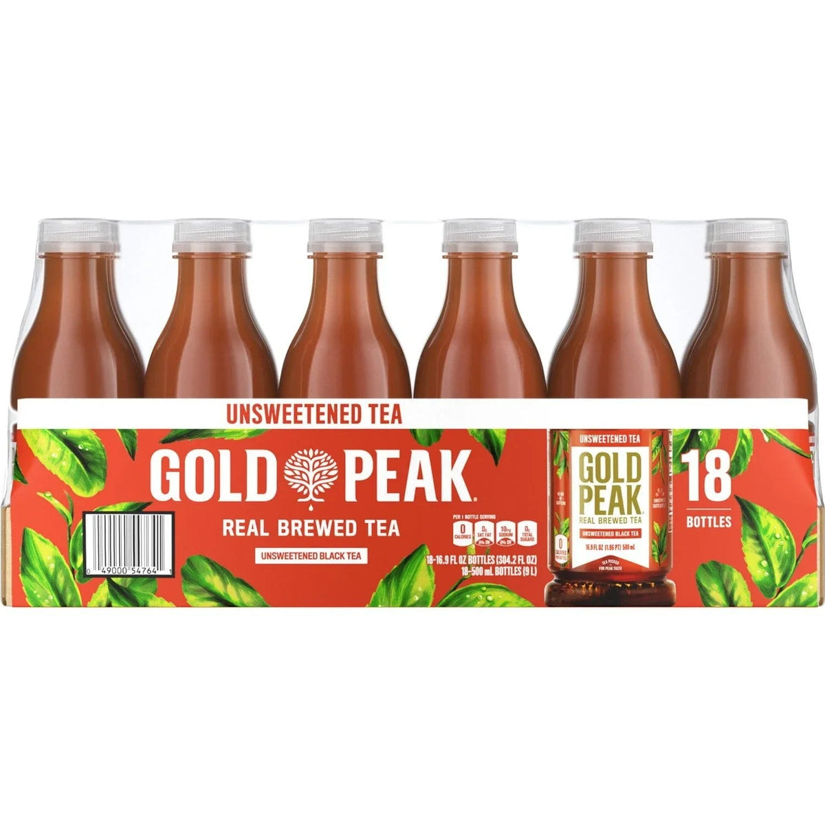 Gold Peak Unsweetened Tea 16.9 fl. oz., 18 pk.