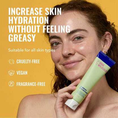 Good Molecules Lightweight Daily Moisturizer - Non-Greasy Facial Cream with Shea Butter & Hyaluronic Acid, Skincare for Face, 3.3 fl oz