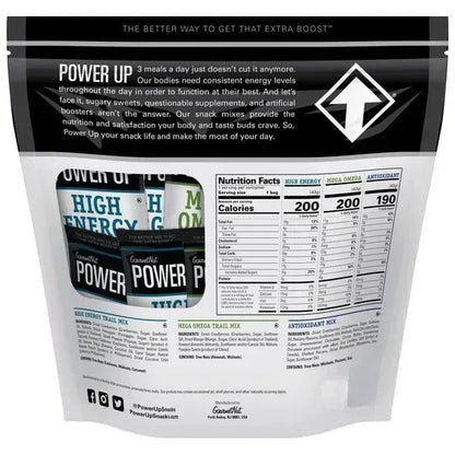 Gourmet Nut Power Up Trail Mix, 1.5 oz, Variety Pack, 24-count