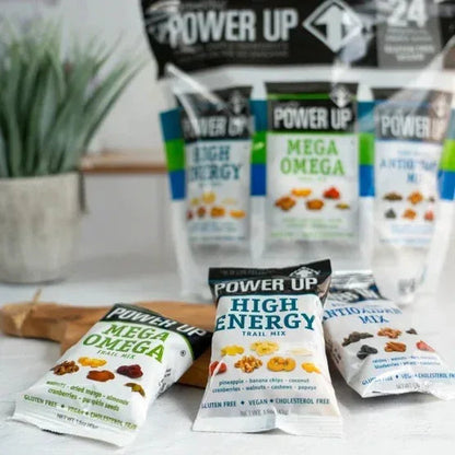 Gourmet Nut Power Up Trail Mix, 1.5 oz, Variety Pack, 24-count