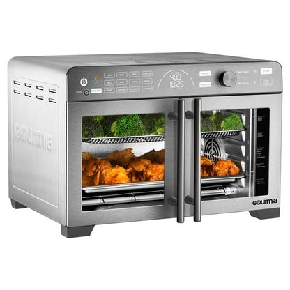 Gourmia XL 13-In-1 French Door Countertop Oven with Air Fry and Temperature Probe