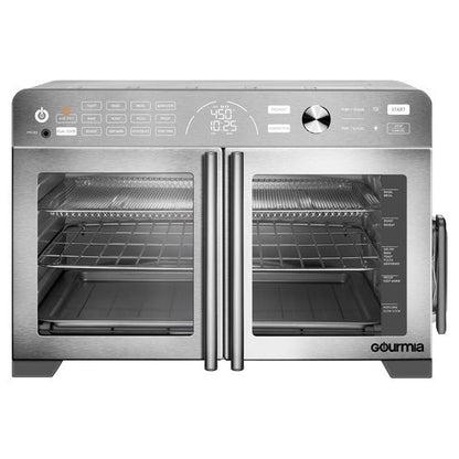Gourmia XL 13-In-1 French Door Countertop Oven with Air Fry and Temperature Probe