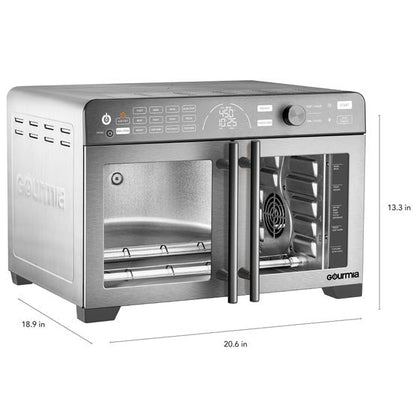 Gourmia XL 13-In-1 French Door Countertop Oven with Air Fry and Temperature Probe