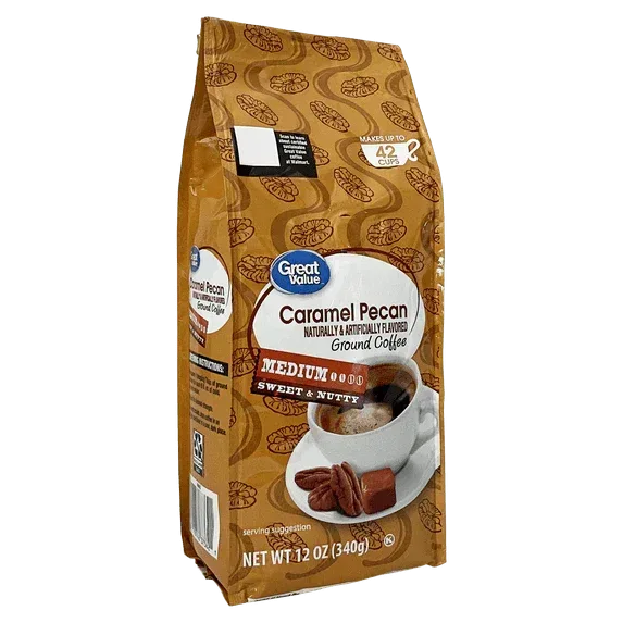 Great Value Donut Shop, 100% Arabica, Medium Roast, Ground Coffee, 12 oz