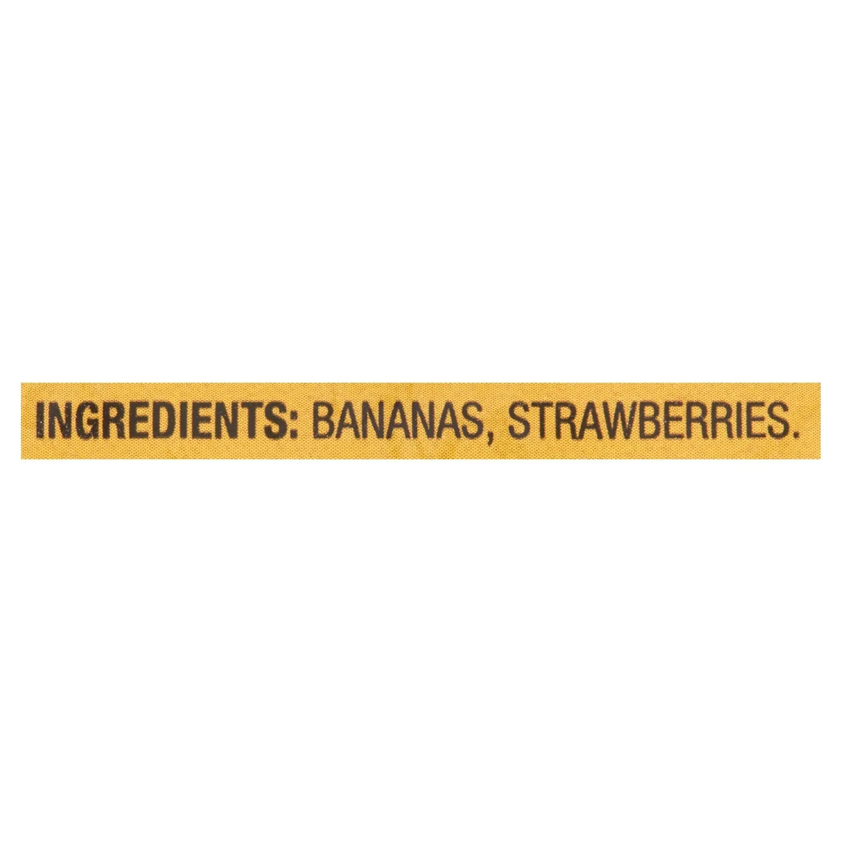 Great Value Freeze Dried Banana & Strawberry Fruit Crisps, 1.3 oz