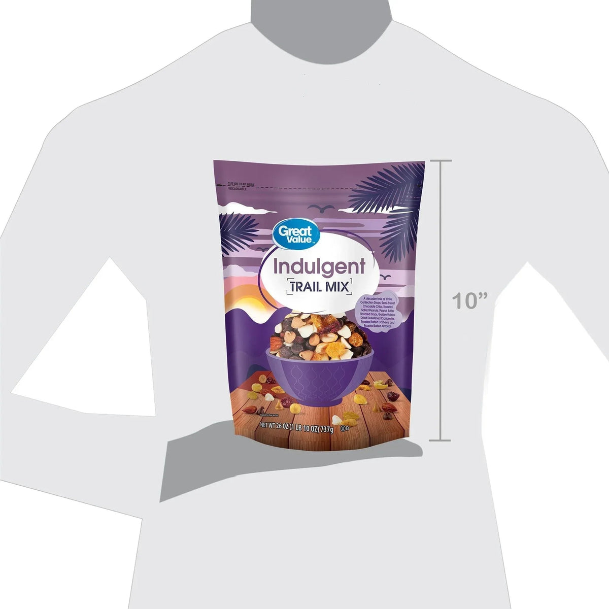 Great Value Indulgent Trail Mix, 26 oz