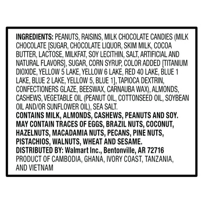 Great Value Mountain Trail Mix, 1.75 oz, 8 Count