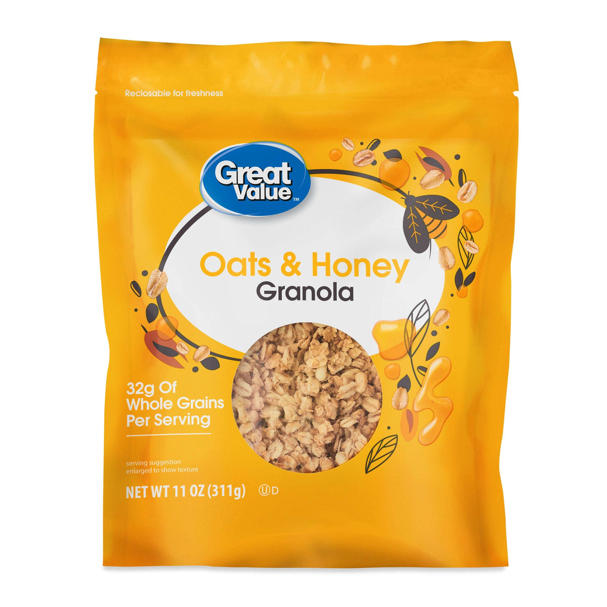 Great Value Chocolate Chip Granola, 11 oz