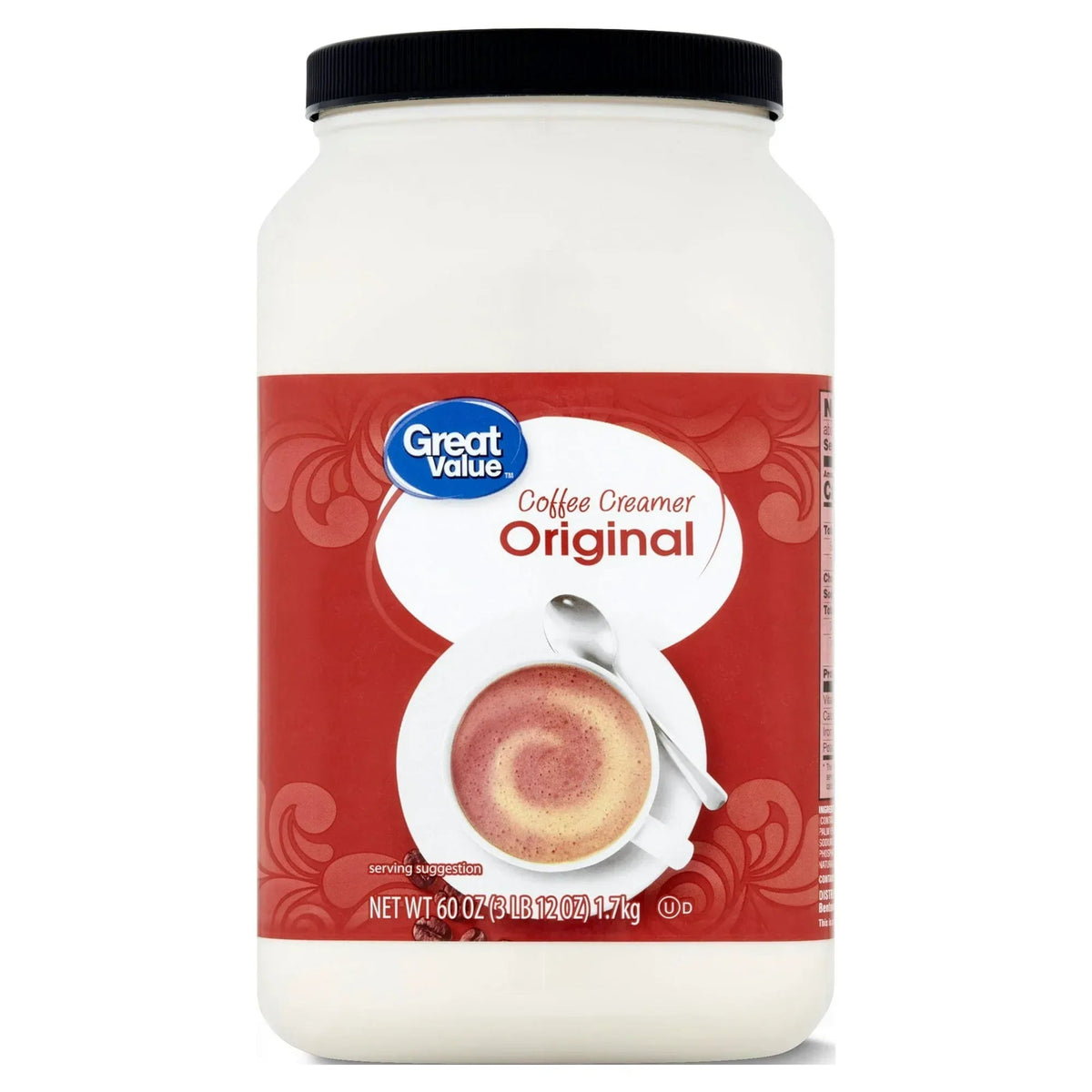 Great Value Original Value Size Coffee Creamer, 60 oz