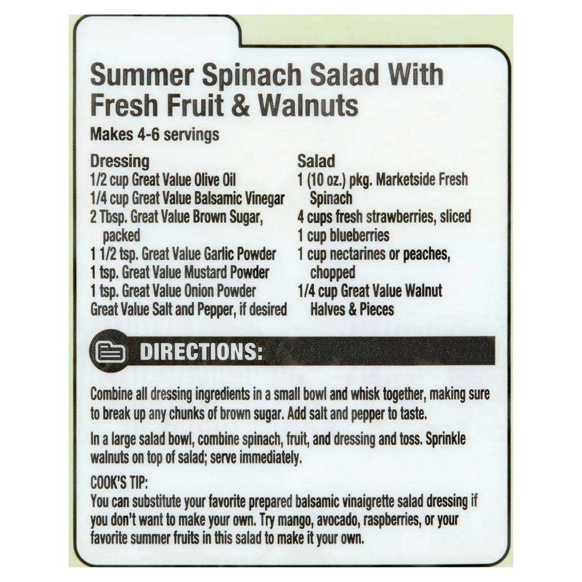 Great Value Walnuts Halves & Pieces, 8 oz