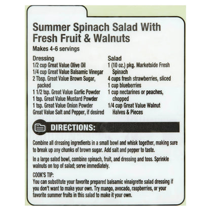 Great Value Walnuts Halves & Pieces, 8 oz
