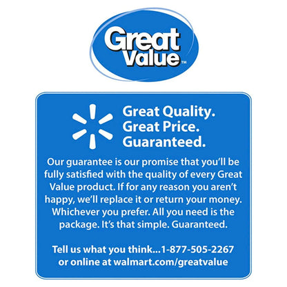 Great Value No Stir Creamy Natural Peanut Butter Spread, 40 oz