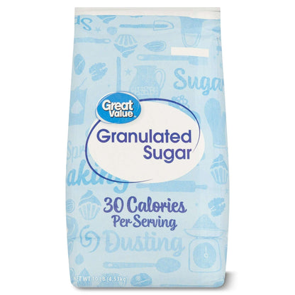 Great Value Pure Granulated Sugar, 10 lbs