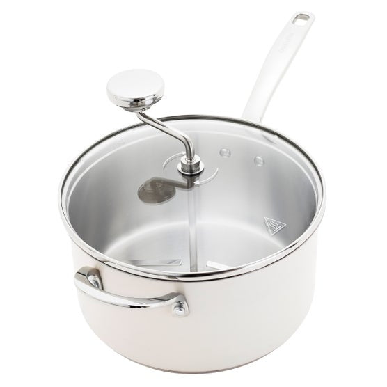 GreenPan 5.39 qt. Stainless Steel Popcorn Popper