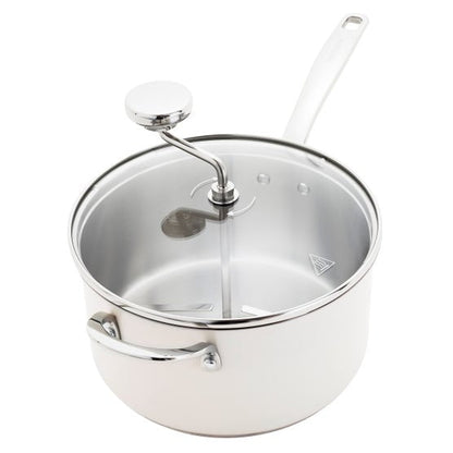 GreenPan 5.39 qt. Stainless Steel Popcorn Popper