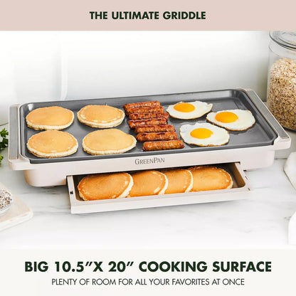 GreenPan Advanced Electric Griddle & Warming Drawer