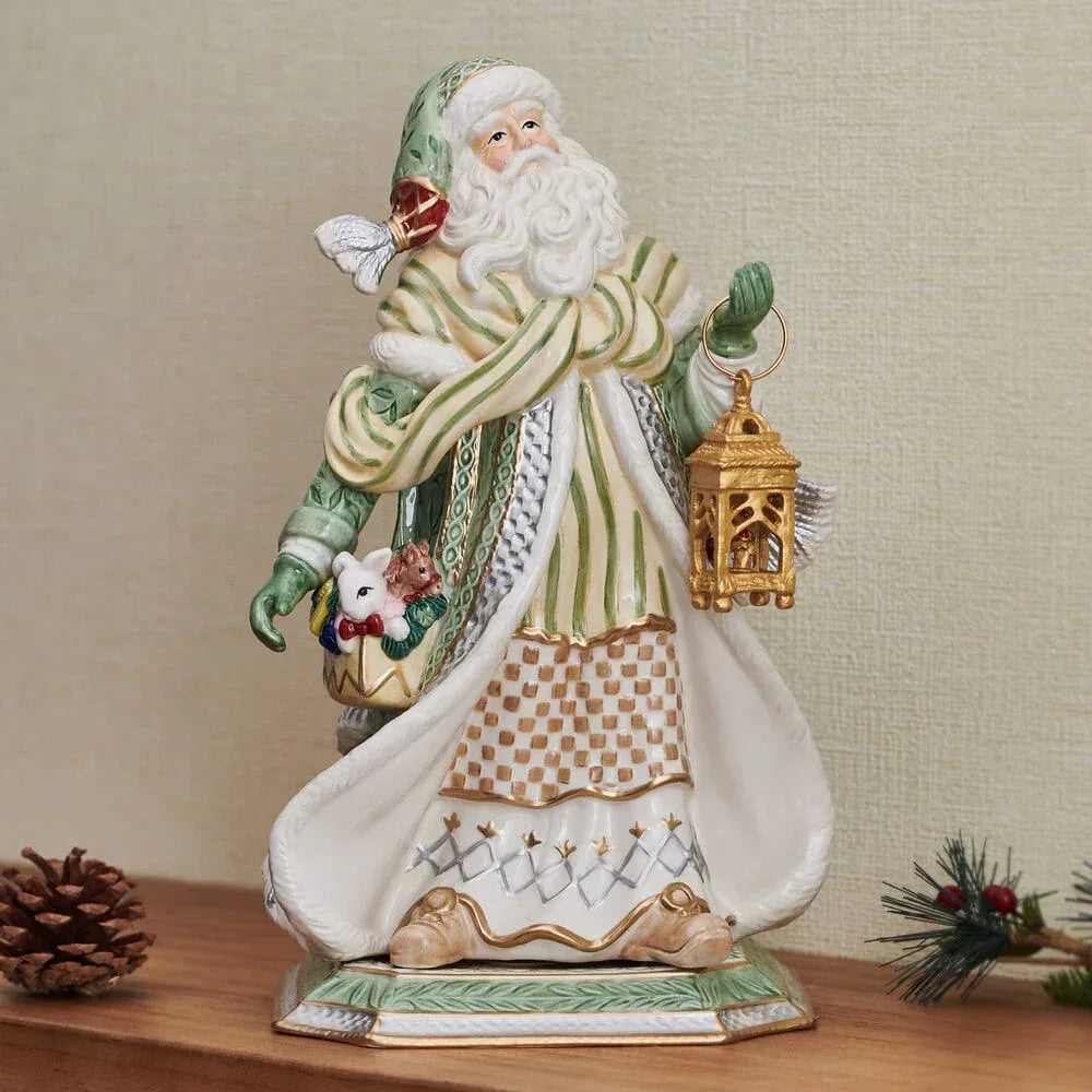 Gregorian Studio Santa Figurine, 13 IN