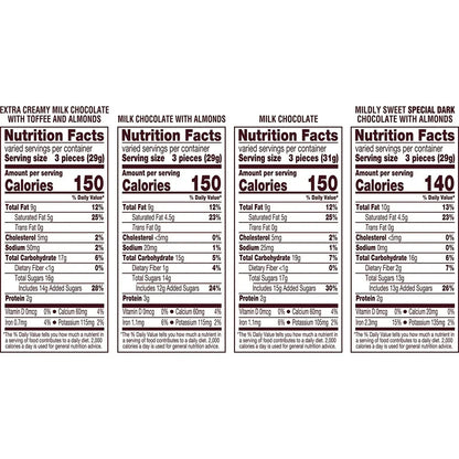 HERSHEY'S NUGGETS Assorted Chocolate Candy, 145 pcs.