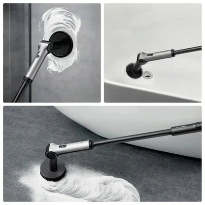 HOTO Flexi Cordless Spin Scrubber
