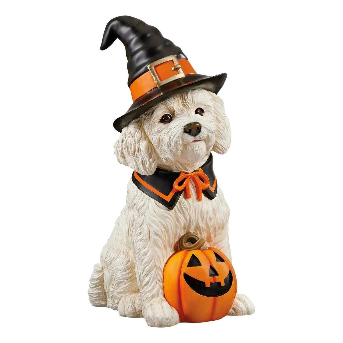 Halloween Witch Dog Greeter, Doodle