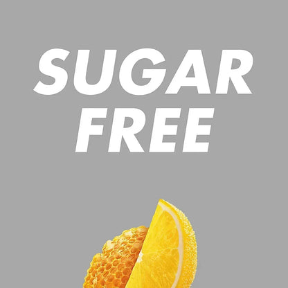 Halls Sugar-Free Honey Lemon Cough Suppressant Drops, 180 Count