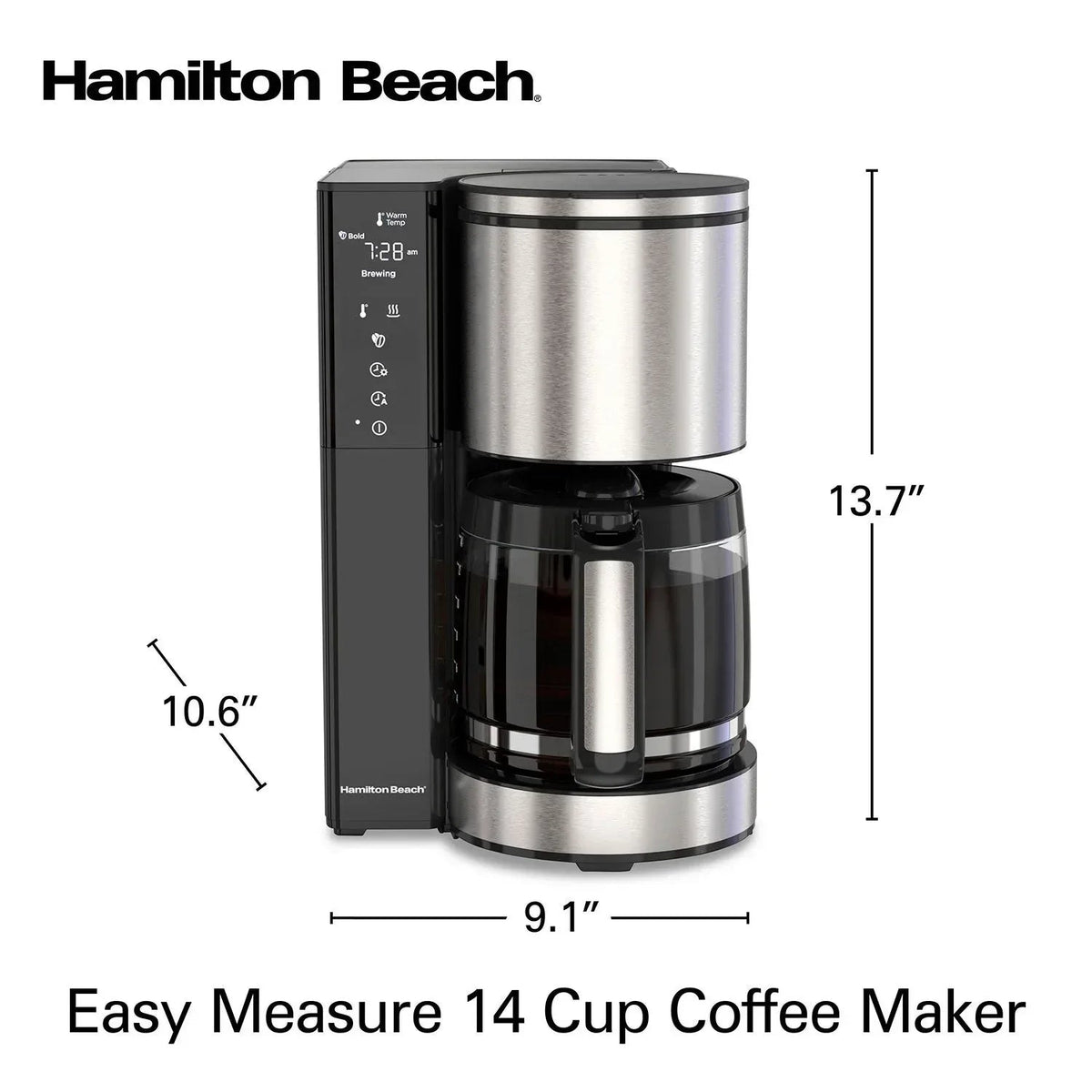 Hamilton Beach 14-Cup Easy Measure Coffee Maker