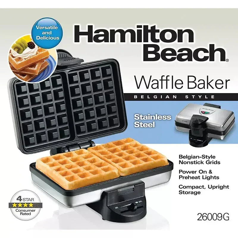 Hamilton Beach Belgian Style Waffle Maker