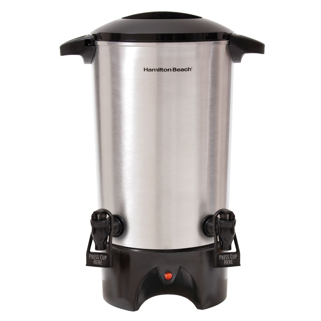 Hamilton Beach Dual-Spout Coffee Urn, 45 Cup Capacity