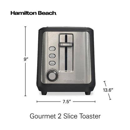 Hamilton Beach Gourmet 2-Slice Toaster