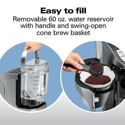 Hamilton Beach Professional Programmable 12-Cup Capacity Coffee Maker