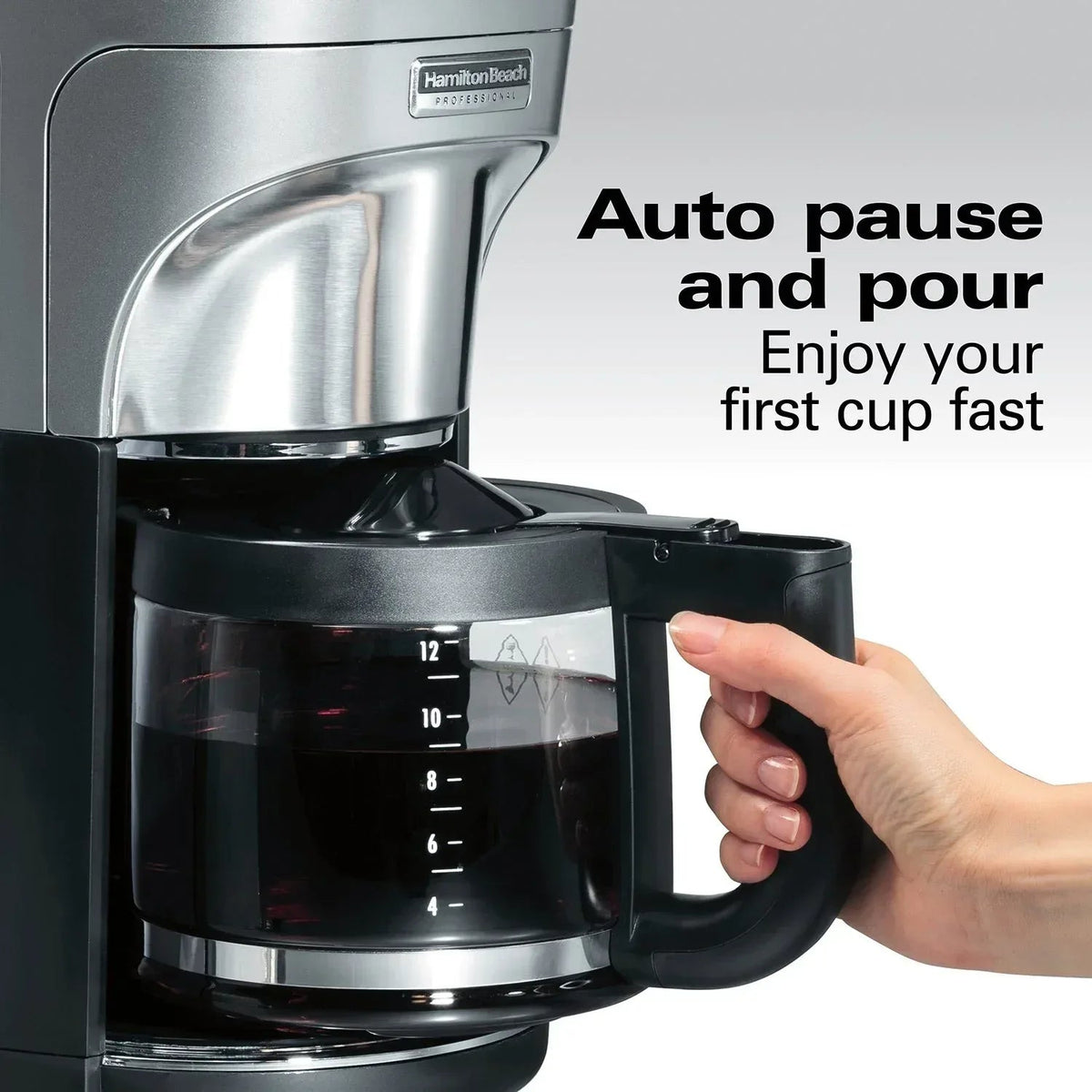 Hamilton Beach Professional Programmable 12-Cup Capacity Coffee Maker