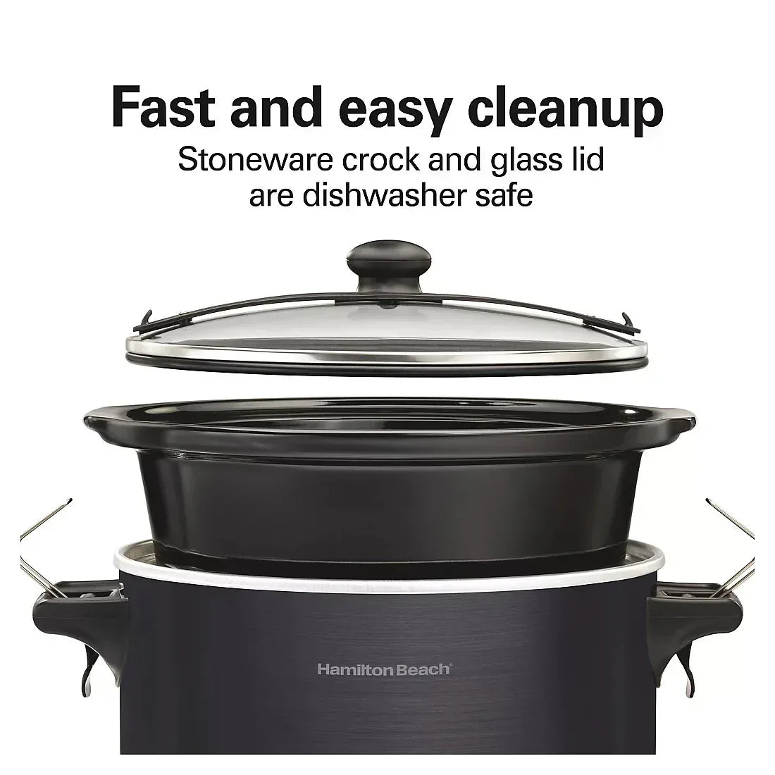 Hamilton Beach Programmable Stay or Go Cooker, 7 Quart