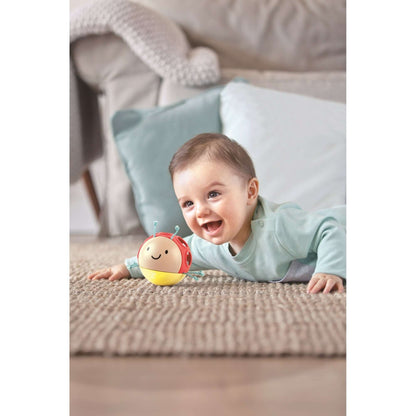 Hape Busy Bug Roll, Baby Rattle Toy, Unisex Child Ages 0M+, Plastic