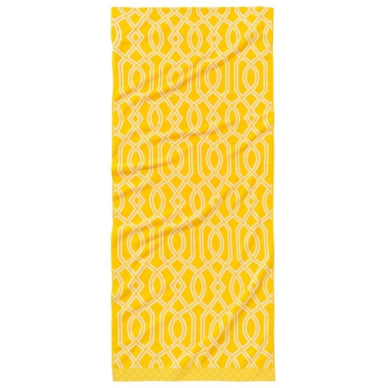 Harbor Bay Chaise Lounge Cotton Beach Towel, 2-pack