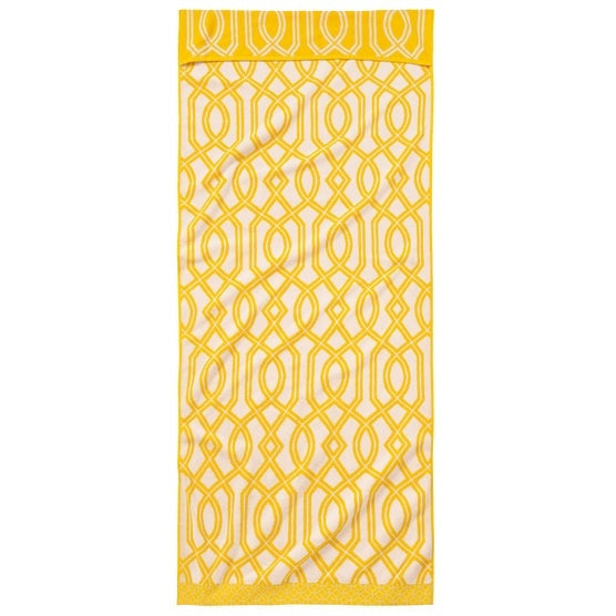 Harbor Bay Chaise Lounge Cotton Beach Towel, 2-pack