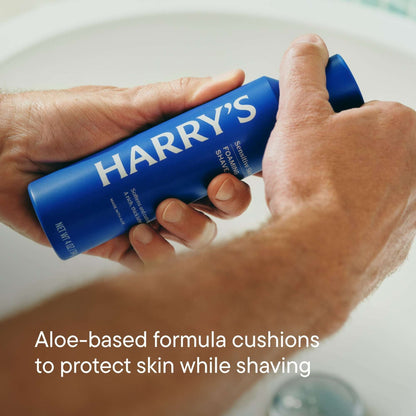 Harry's Men's Foaming Shave Gel with Aloe, 6.7 oz, 2 Pack