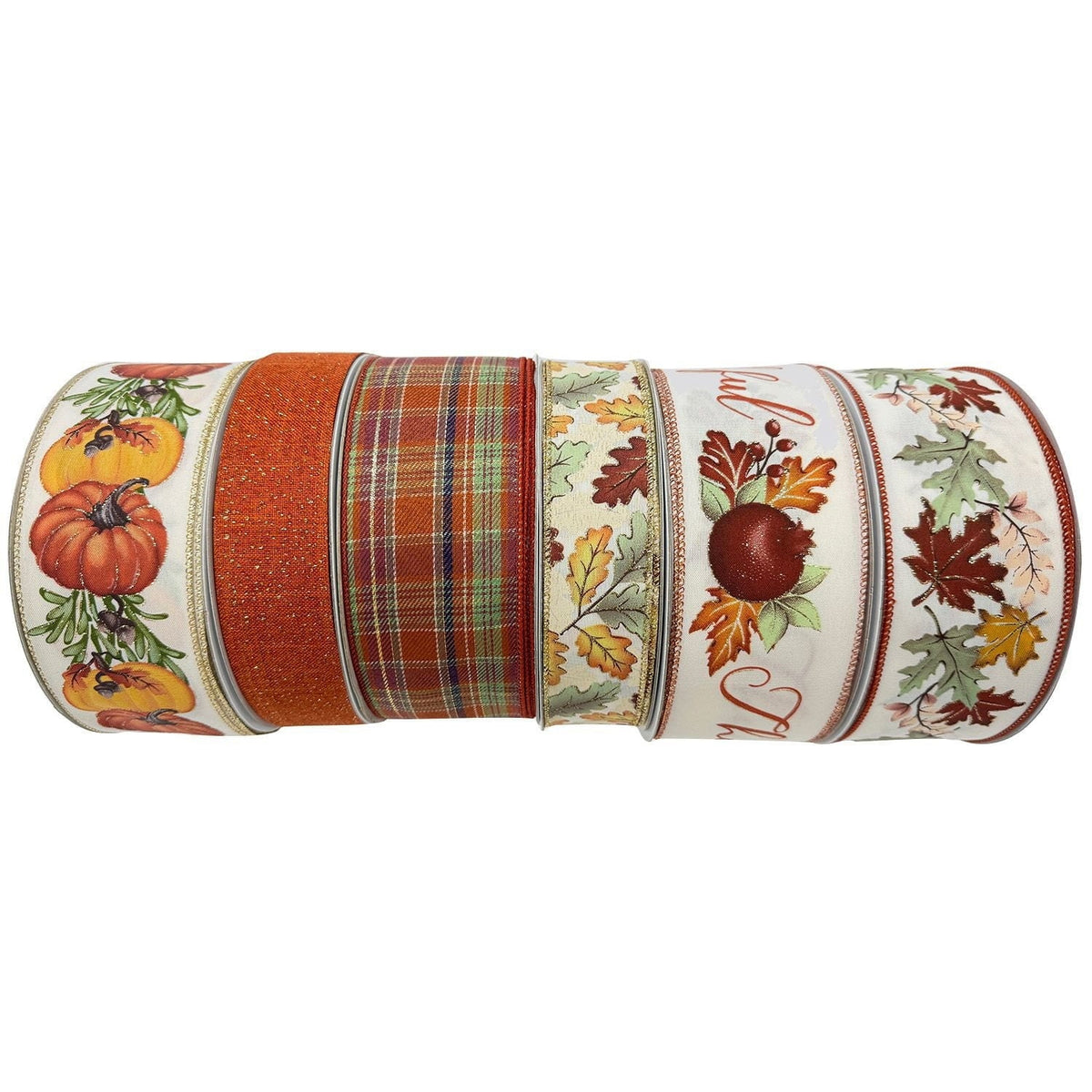 Member’s Mark Premium Wired Halloween and Harvest Ribbon, 6 pk.