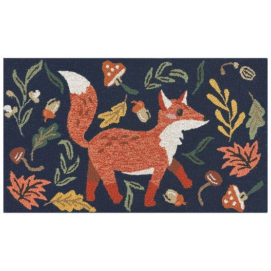 Harvest Hooked Accent Rug, 22” x 38”