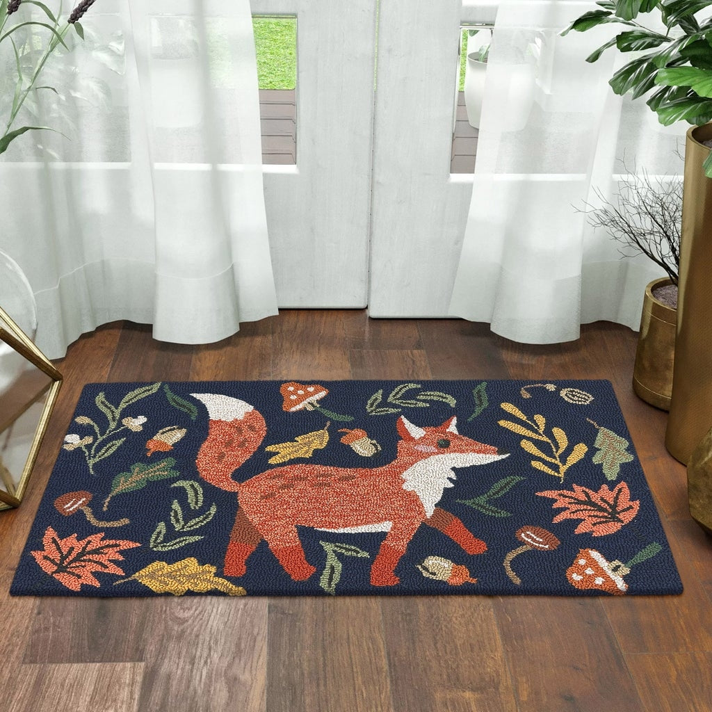 Harvest Hooked Accent Rug, 22” x 38”