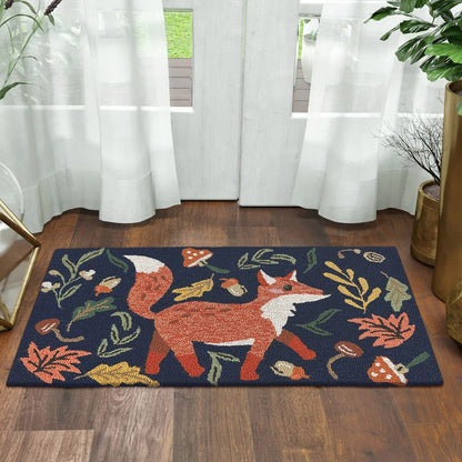 Harvest Hooked Accent Rug, 22” x 38”
