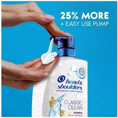 Head & Shoulders Classic Clean Anti-Dandruff Shampoo, 38.8 fl. oz.