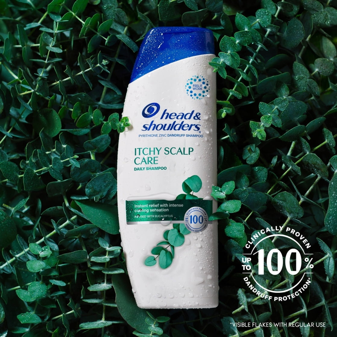 Head and Shoulders Dandruff Shampoo, Itchy Scalp Care, 20.7 oz (PACK OF 3 )