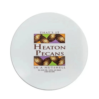 Heaton Pecans Large Square Milk Chocolate Covered Pecan Tin, 3.75 lb.