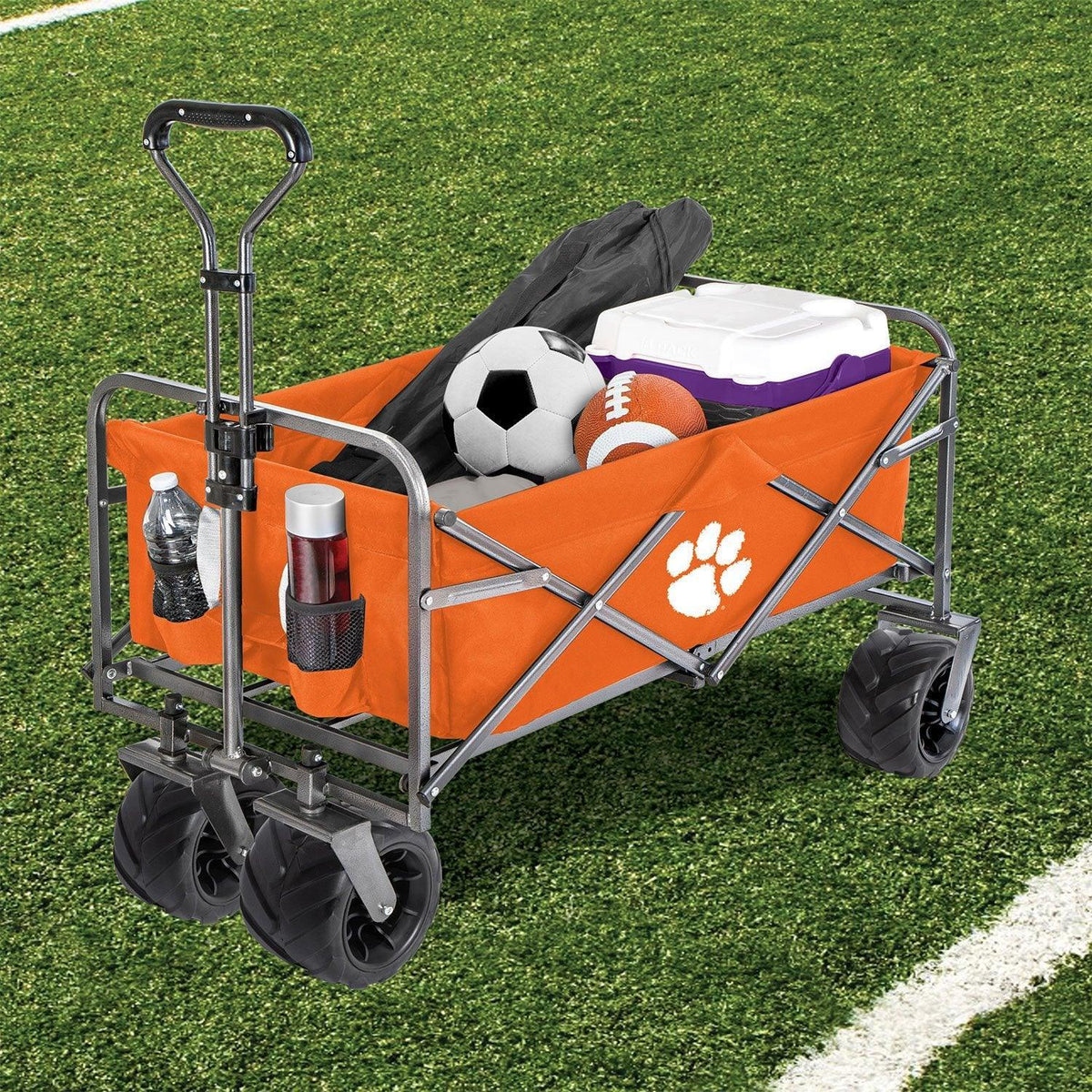 Smart Design NCAA Heavy-Duty Collapsible Sports Wagon