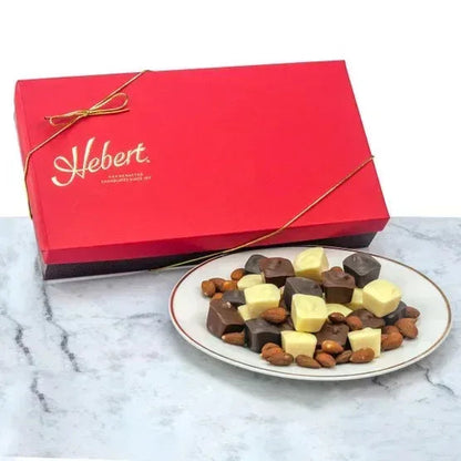 Hebert Candies Premium Chocolate Assortment, 2 lb, 100 Total Pieces