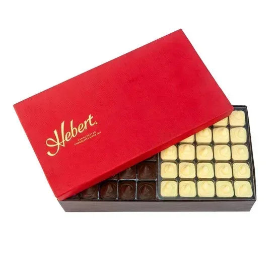 Hebert Candies Premium Chocolate Assortment, 2 lb, 100 Total Pieces