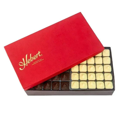 Hebert Candies Premium Chocolate Assortment, 2 lb, 100 Total Pieces